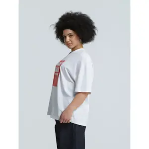 T-shirt i bomull för kvinnor Mat Fashion More Amor image-3