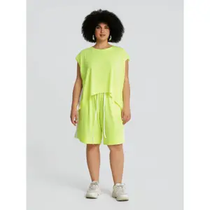 Women’s Top with Side Stripe Mat Fashion image-1