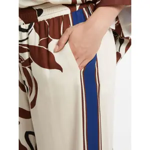 Pantalon 7/8 en viscose imprimé femme Mat Fashion image-4