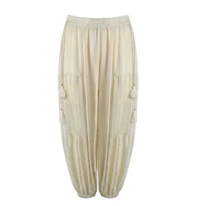 Women's Slim-Fit Striped Trousers Mat Fashion image-0
