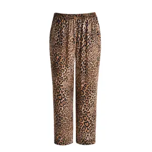 Women's Trousers Mat Fashion Animal Print Wide Leg image-0