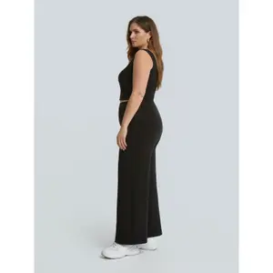 Women's Trousers Mat Fashion Wide Leg image-3