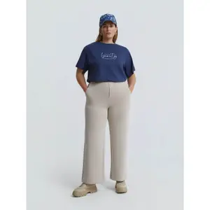 Women's Trousers Mat Fashion Wide Leg image-2
