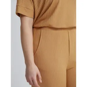 Women's ribbed Trousers Mat Fashion Wide Leg image-4