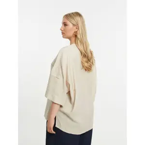 Button-Up Viscose Shirt for Women Mat Fashion image-3