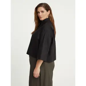 Chemise courte manches longues femme Mat Fashion image-3