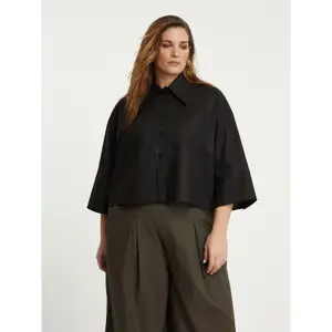Chemise courte manches longues femme Mat Fashion image-4