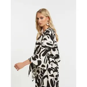 Printed Viscose Blouse Women Mat Fashion image-4