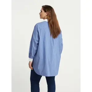 Women’s striped long-sleeve shirt Mat Fashion image-2