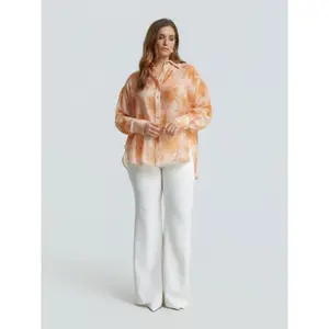 Women's long sleeve shirt Mat Fashion Artistic-Print image-2
