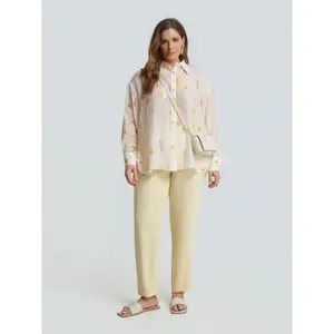 Women's long sleeve shirt Mat Fashion Artistic-Print image-2