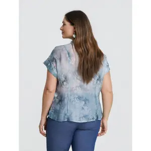 Blouse à volants fleuri femme Mat Fashion image-2