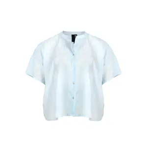 Fully Embroidered Women's Shirt Mat Fashion image-0