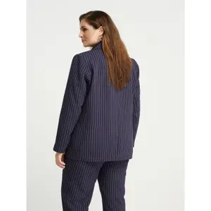 Blazer rayé sur mesure femme Mat Fashion image-2