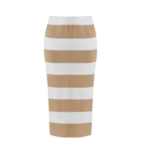Women's Midi Mesh Skirt Mat Fashion image-0