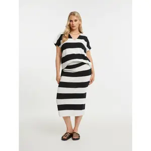 Women's Midi Mesh Skirt Mat Fashion image-2