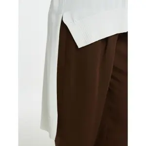 Asymmetrical Knit Tunic for Women Mat Fashion image-3
