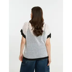 Women's V-neck sweater Mat Fashion image-2
