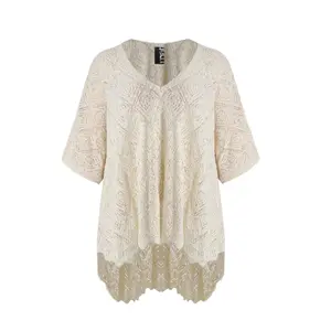 Women's Knit Blouse Mat Fashion image-0