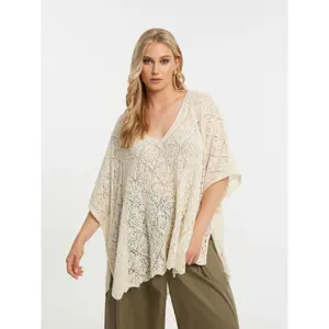 Women's Knit Blouse Mat Fashion image-1
