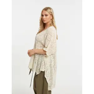 Women's Knit Blouse Mat Fashion image-4