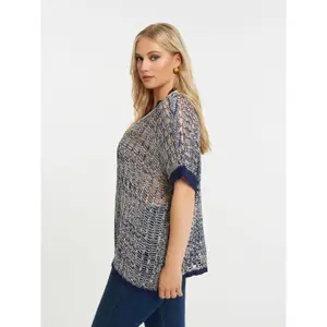 Women's knitted polo collar Mat Fashion image-4