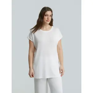Women's mesh T-shirt Mat Fashion Lurex image-1