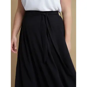 Women's Crepe Skirt Mat Fashion Αirwashed image-3