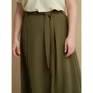 Women's Crepe Skirt Mat Fashion Αirwashed image-4
