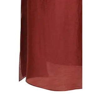 Vestido sin mangas de lino mezclado mujer Mat Fashion Layered image-2