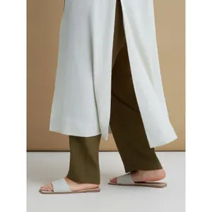 Long Crepe Shirt Dress for Women Mat Fashion image-4