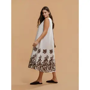 Sleeveless dress for women Mat Fashion image-3
