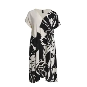 V-neck dress for women Mat Fashion image-0