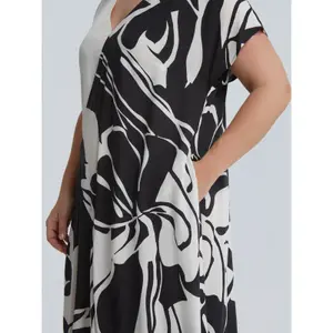 V-neck dress for women Mat Fashion image-4