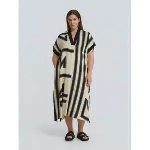 Vestido Mat Fashion Geometric kaftan image-1