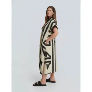 Vestido Mat Fashion Geometric kaftan image-3
