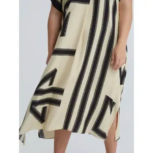 Vestido Mat Fashion Geometric kaftan image-4