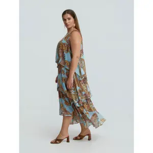 Ropa con estampado Cachemire mujer Mat Fashion image-3