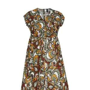 Jersey Jumpsuit with Belt Woman Mat Fashion image-1