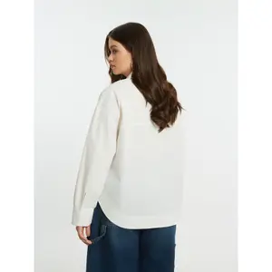 Women's Long Sleeve Embroidered Shirt Mat Fashion image-3