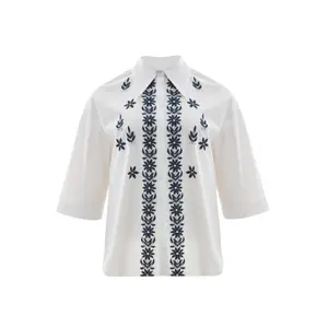 Embroidered shirt woman Mat Fashion image-0