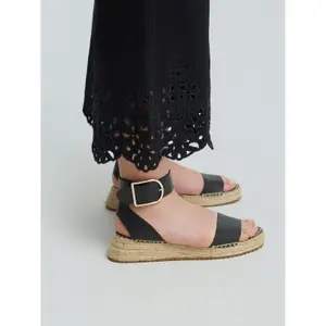 Jeans brodé femme Mat Fashion Wide Leg image-4