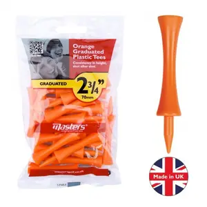 Lot de 20 Tees en plastique Masters 70mm image-0