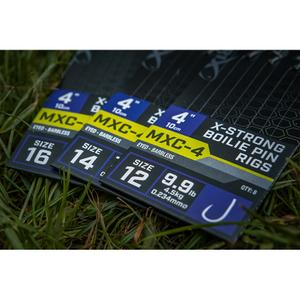 Juego de 8 bajos de línea sin anzuelo Matrix MXC-4 XS Boilie Pin image-5