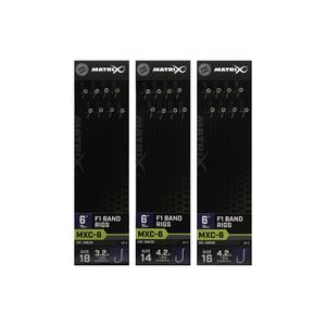 Set van 8 weerhaakloze leiders Matrix MXC-6 F1 Band image-0