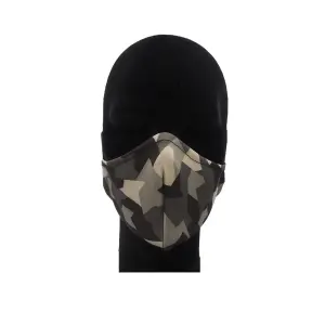 Maska na twarz MATT Geometric Camo Black image-0