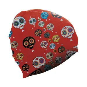 Bonnet polaire enfant MATT Awesome Skulls image-0