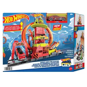 Construction games Mattel Hot Wheels City Super Fire Station