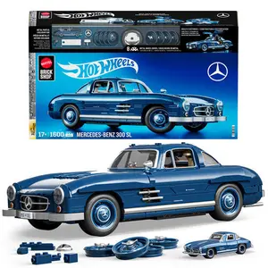 Jeux de construction Mattel Hot Wheels Mercedes 300SL Premium construction set