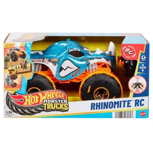 Remote Control Car Mattel Monster Trucks Rhinomite